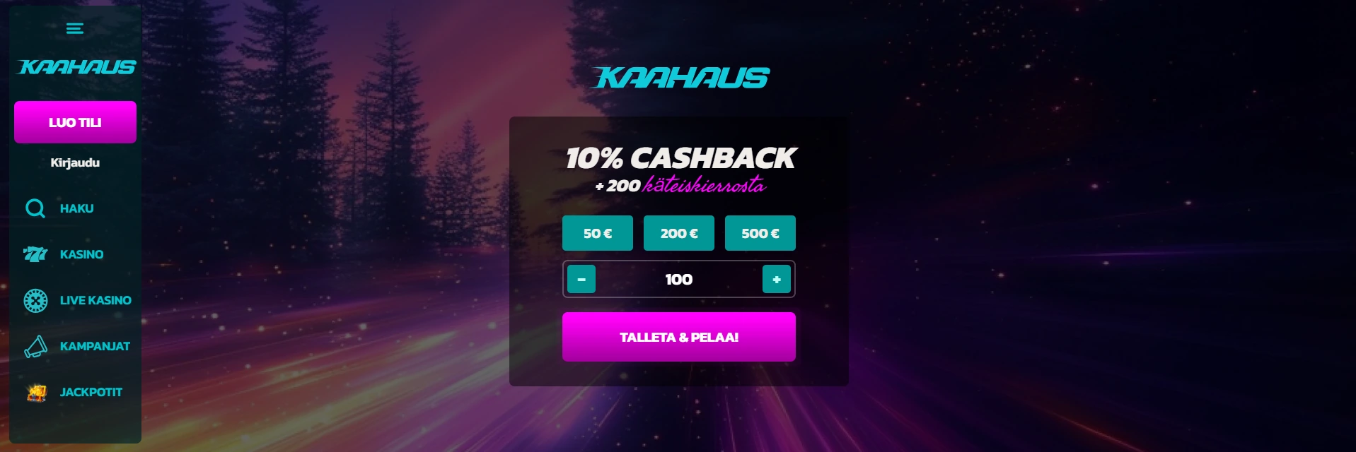 Euteller kasinot maksa ja pelaa Kaahaus kasinolla