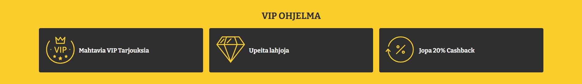 Euteller kasinot VIP ohjelma Lucky Spins kasinossa